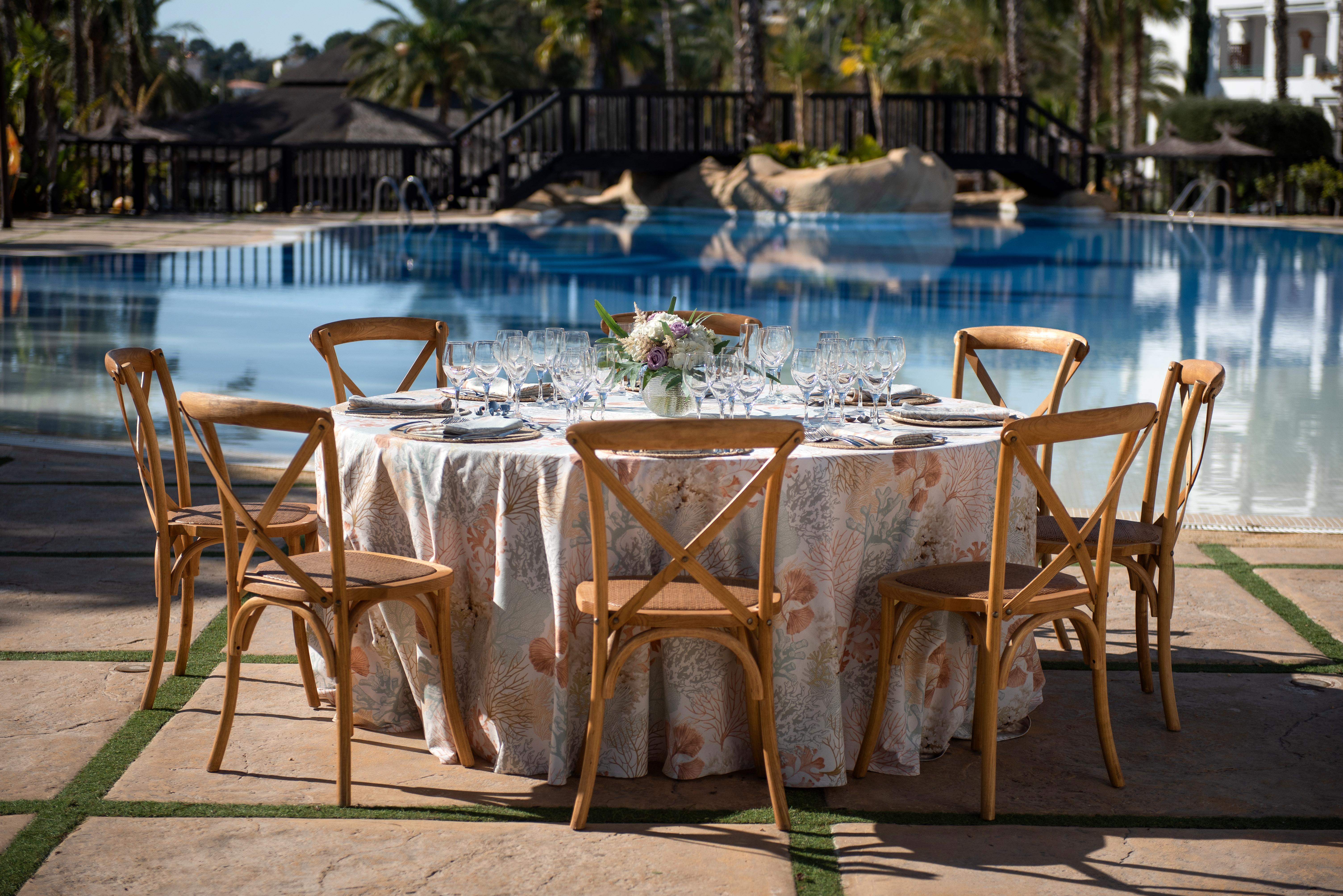 Sh Villa Gadea Altea Exterior foto The pool at the hotel